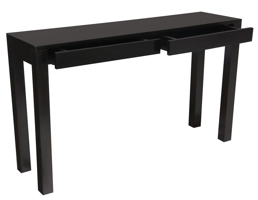 Amsterdam 2 Drawer Sofa Table (Chocolate) V199-ST002TAC