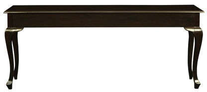 Queen Anne 3 Drawer Sofa Table - Chocolate V199-ST003QAC