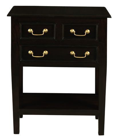 Tasmania 3 Drawer Sofa Table - Chocolate V199-ST003SLC