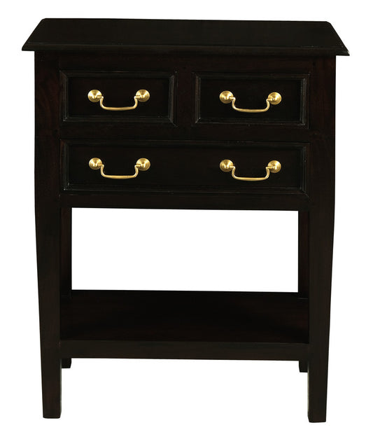 Tasmania 3 Drawer Sofa Table - Chocolate V199-ST003SLC