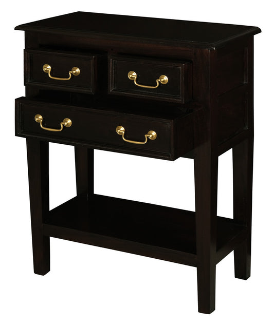 Tasmania 3 Drawer Sofa Table - Chocolate V199-ST003SLC