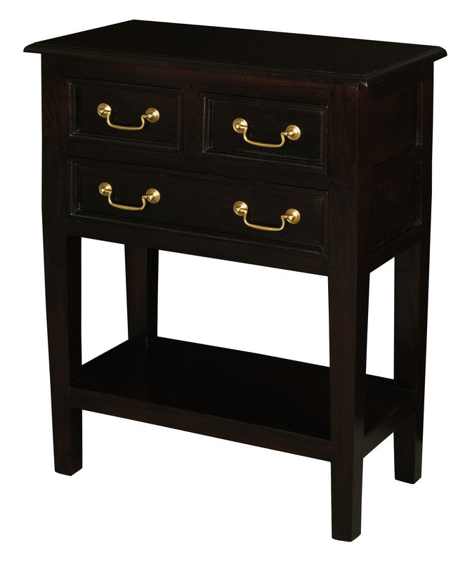 Tasmania 3 Drawer Sofa Table - Chocolate V199-ST003SLC