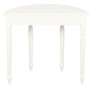 Turn Leg Half Round Sofa Table (White) V199-T28WH
