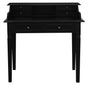 Winston 6 Drawer Solid Timber Writing Desk (Black) V199-TB06GLB