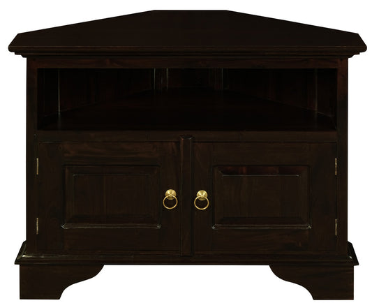 Tasmania 2 Door Corner TV Stand (Chocolate) V199-TV200PNCNRC