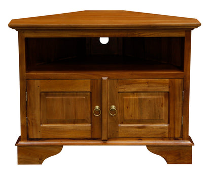 Tasmania 2 Door Corner TV Stand (Light Pecan) V199-TV200PNCNRLP