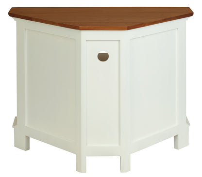 Tasmania 2 Door Corner TV Stand (White Caramel) V199-TV200PNCNRWR