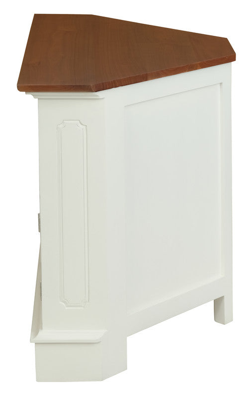 Tasmania 2 Door Corner TV Stand (White Caramel) V199-TV200PNCNRWR