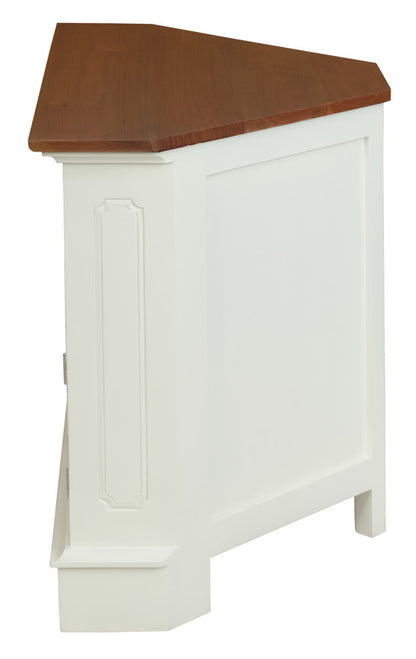 Tasmania 2 Door Corner TV Stand (White Caramel) V199-TV200PNCNRWR