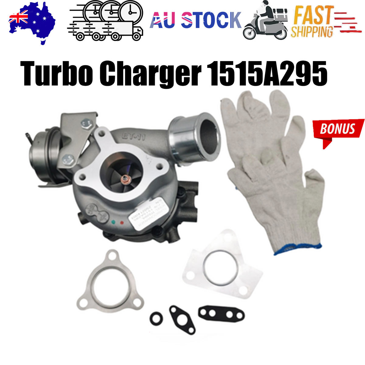 NEW Turbo Charger 1515A295 For Mitsubishi MQ Triton Pajero Sport 4N15 2.4L AU V201-1515A295--C