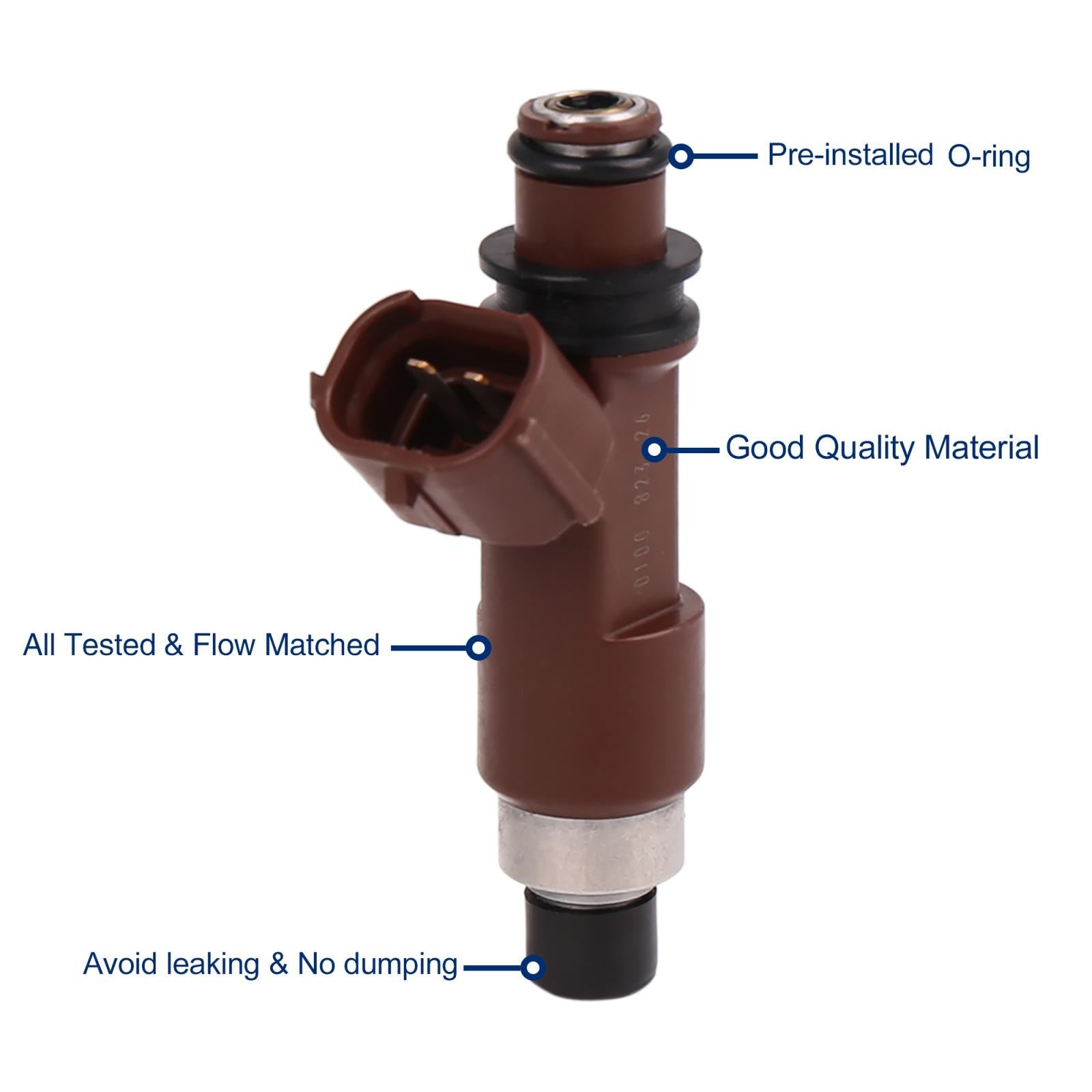 PAT Fuel Injector For Subaru Legacy BP/BL B13 3.0L EZ30D 4D Wagon/Sedan AU V201-16611-AA700--NEW