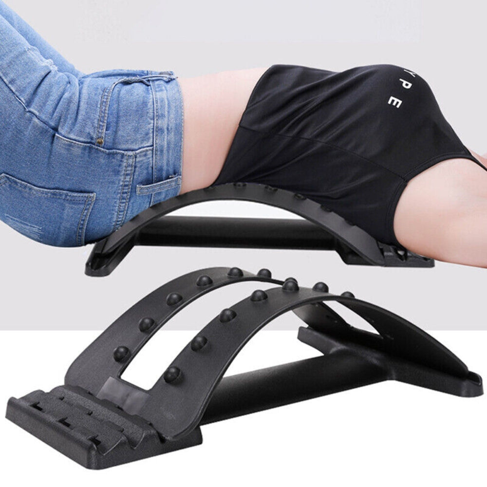 Back Stretcher Lower Lumbar Massage Support Spine Posture Corrector V201-186523