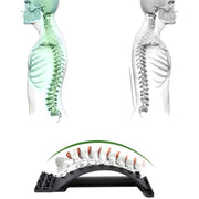 Back Stretcher Lower Lumbar Massage Support Spine Posture Corrector V201-186523