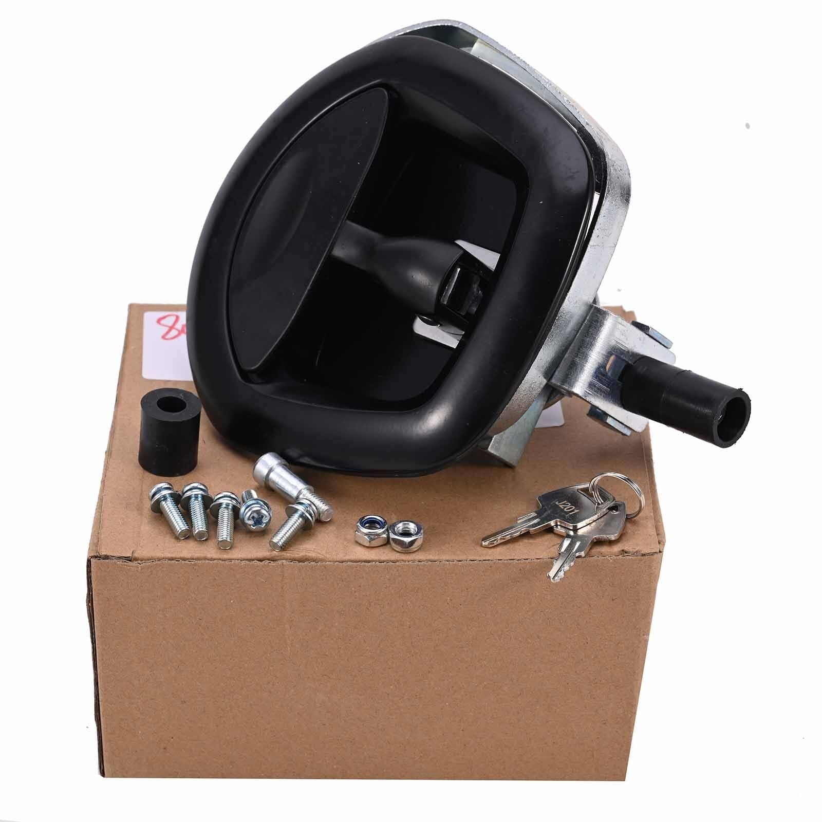 2 pcs Tail T Handle Lock Compression Latch Black For Trailer Ute Canopy Toolbox V201-2HBZ1390BL8AU