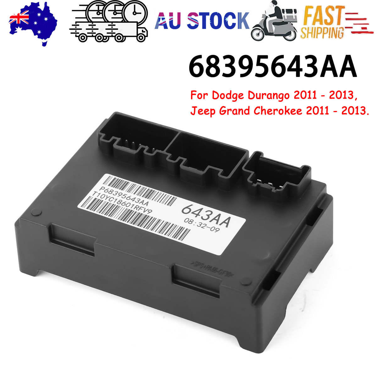 Transfer Case Control Module For JEEP Grand Cherokee SRT Sport 6.4L V8 2013 AU V201-68395643AA--CAUU