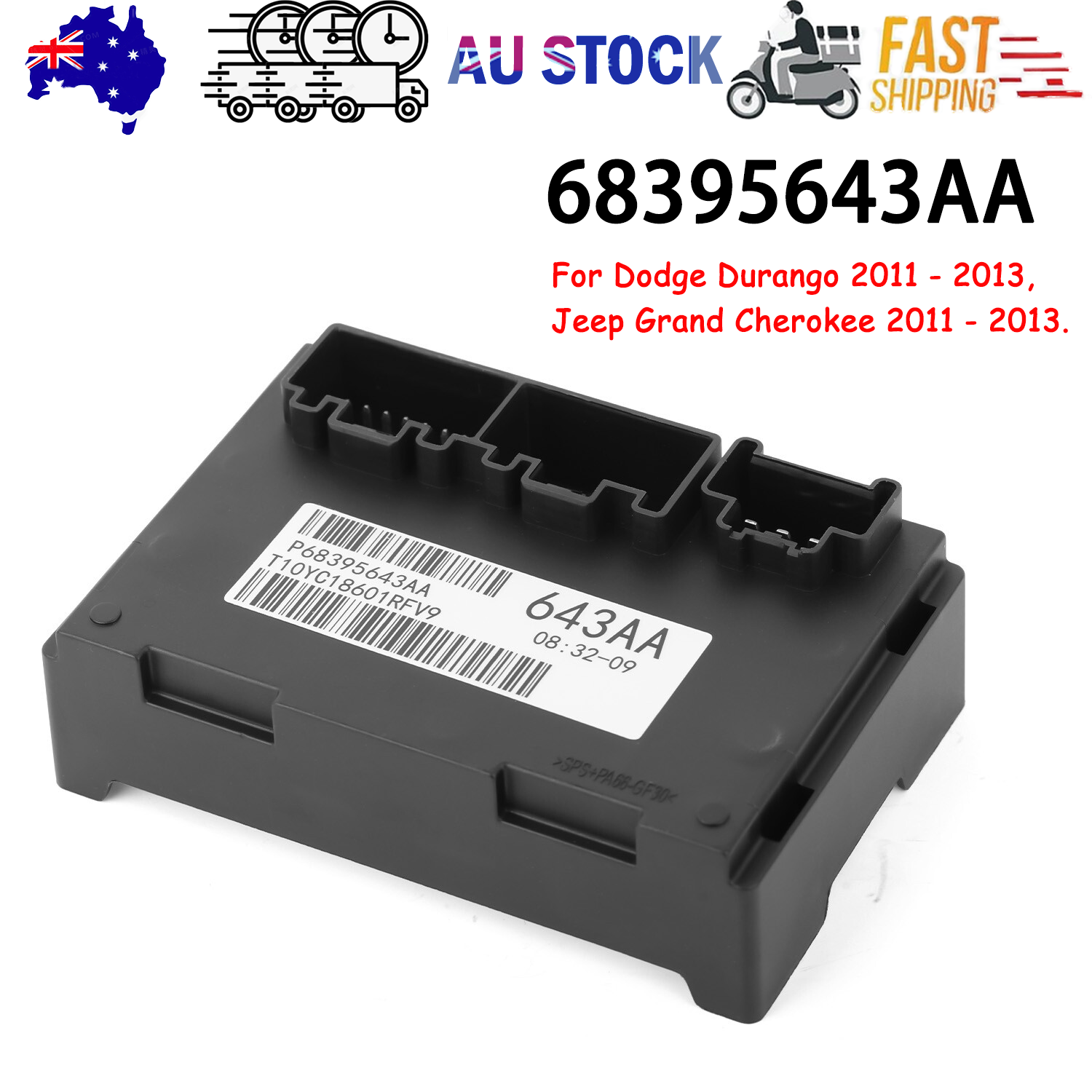 Transfer Case Control Module For JEEP Grand Cherokee SRT Sport 6.4L V8 2013 AU V201-68395643AA--CAUU