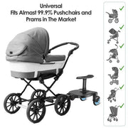 Baby Jogger Glider Board 2 in 1 Kid Stroller Board with Dismountable Seat AU blue wheel V201-BABY0001BU8AU