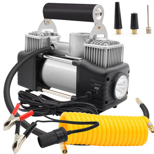 4WD Car Pump Truck 12V 150PSI Car Air Compressor Portable Tyre Deflator Inflator V201-BAZ0512BL8AU2