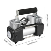 Car Air Compressor 12V 4WD Portable Tyre Inflator Deflator Truck Pump 150PSI V201-BAZ0512BL8AUA