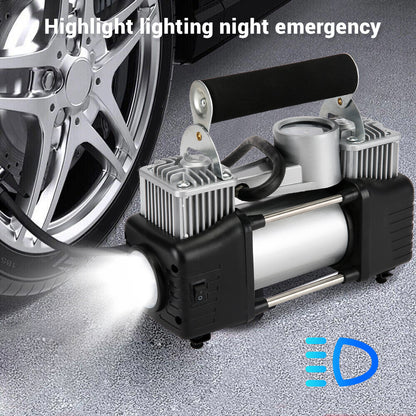 Car Air Compressor 12V 4WD Portable Tyre Inflator Deflator Truck Pump 150PSI V201-BAZ0512BL8AUA