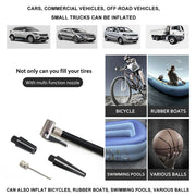 Car Air Compressor 12V 4WD Portable Tyre Inflator Deflator Truck Pump 150PSI V201-BAZ0512BL8AUA