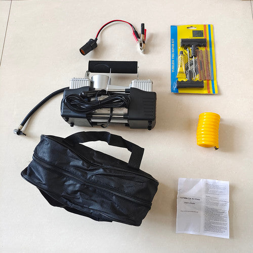 Car Air Compressor 12V 4WD Portable Tyre Inflator Deflator Truck Pump 150PSI V201-BAZ0512BL8AUA