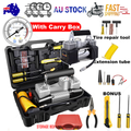150PSI 12V Car Air Compressor Portable Tyre Deflator Inflator Pump 4WD Car Truck RED CASE V201-BAZ0512RE8AU3