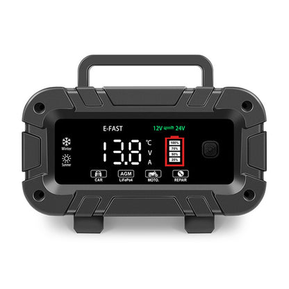 12V 20A/24V 10A Smart Car Battery Charger for Lead Acid LiFePo4 AGM Moto Battery V201-BAZ1220RE8AU