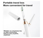 PINK Miroooo Electric Toothbrush with 2 Brush Heads Travel Case,Sonic Toothbrush V201-BBA1122PI8AU
