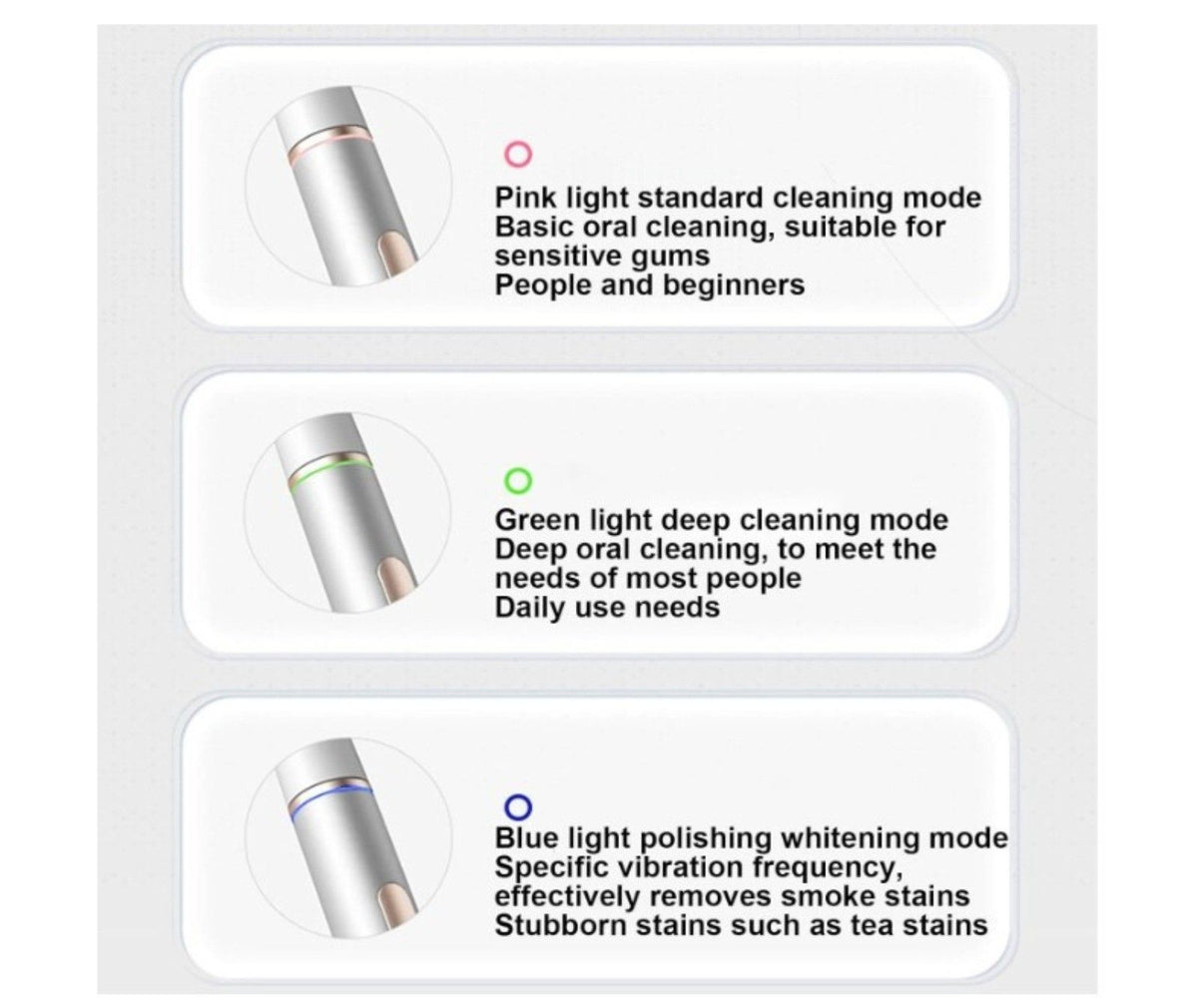 AU Miroooo Electric Toothbrush with 2 Brush Heads Travel Case,Sonic Toothbrush SLIVER V201-BBA1122SI8AU