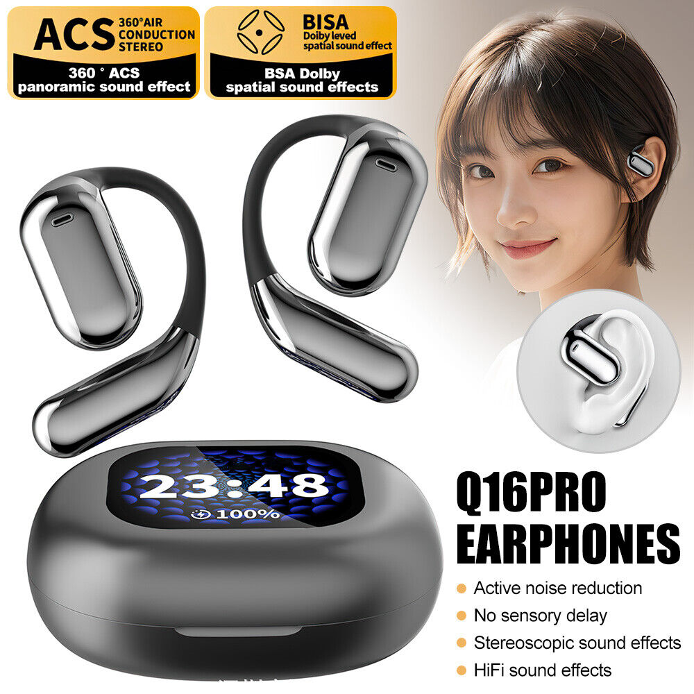 Erazer Over The Ear Earbuds Xp2, Erazer True Wireless Open Earphones 5.4 V201-BBA1654GR8AU