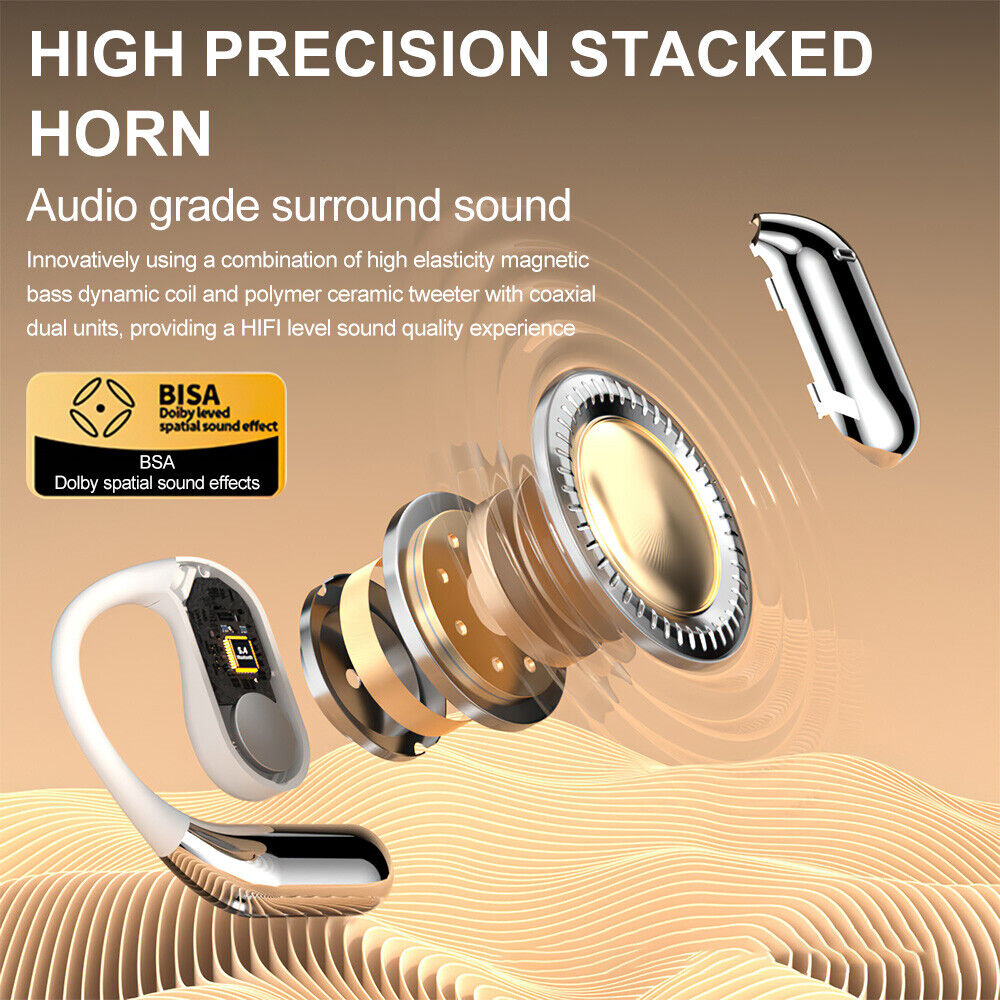 Erazer Over The Ear Earbuds Xp2, Erazer True Wireless Open Earphones 5.4 V201-BBA1654GR8AU