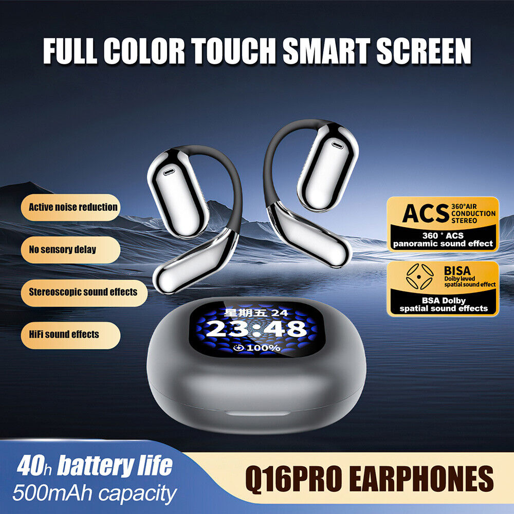 Erazer Over The Ear Earbuds Xp2, Erazer True Wireless Open Earphones 5.4 V201-BBA1654GR8AU