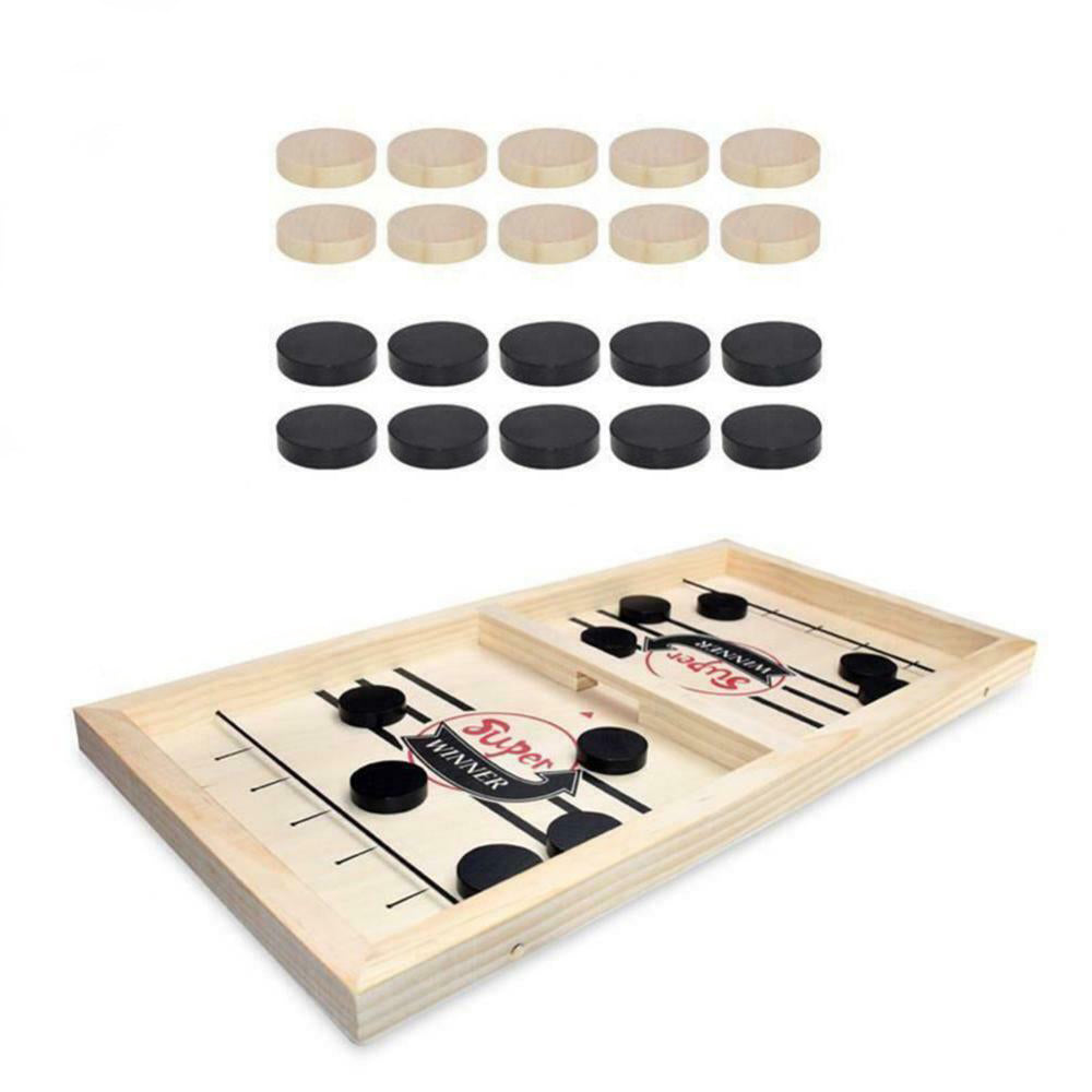 Fast Sling Puck Paced SlingPuck Winner Board Game Family Party Toys Chess Set V201-BBA2512WO8AU