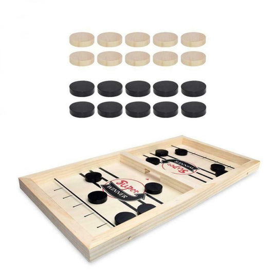 Fast Sling Puck Paced SlingPuck Winner Board Game Family Party Toys Chess Set V201-BBA2512WO8AU