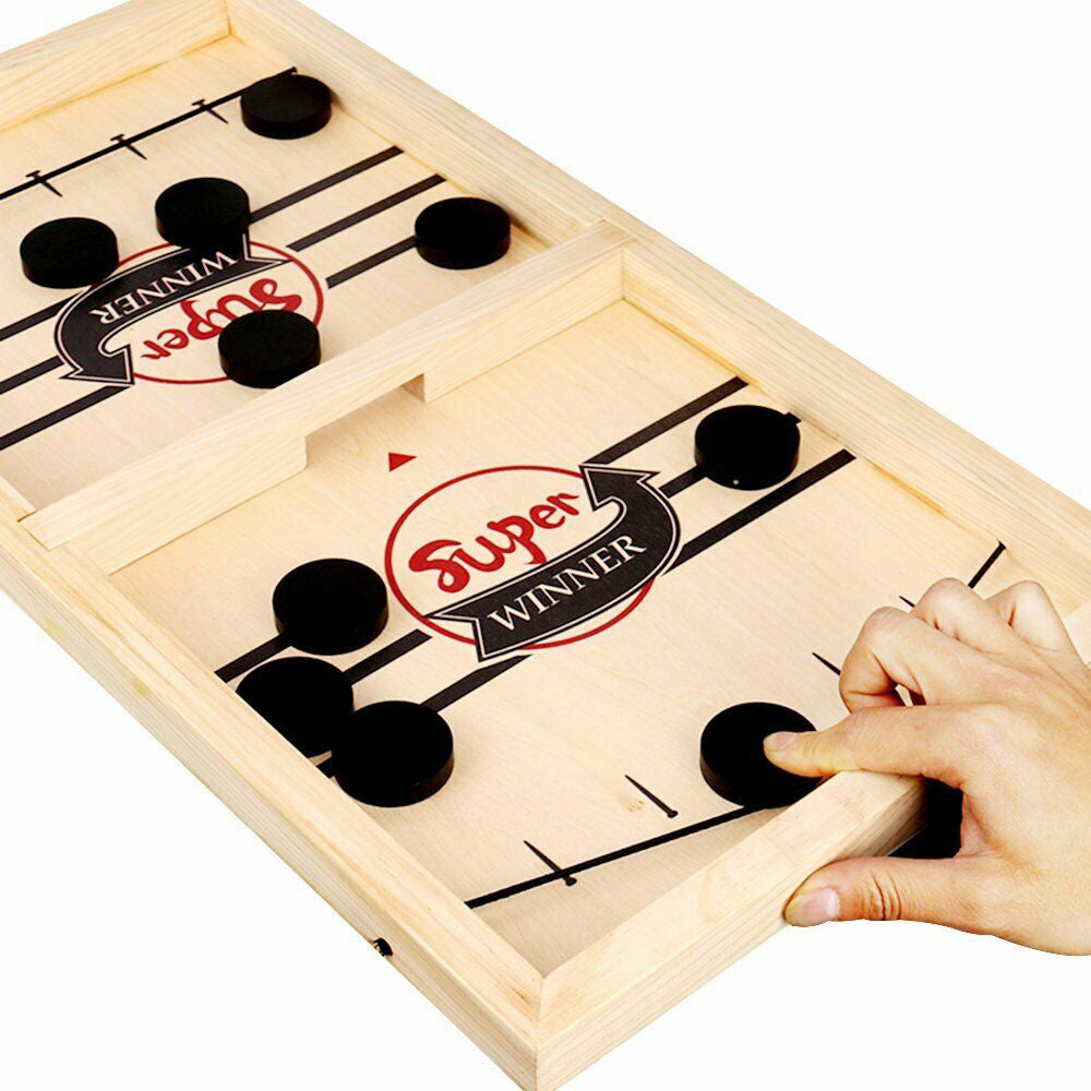 Fast Sling Puck Paced SlingPuck Winner Board Game Family Party Toys Chess Set V201-BBA2512WO8AU