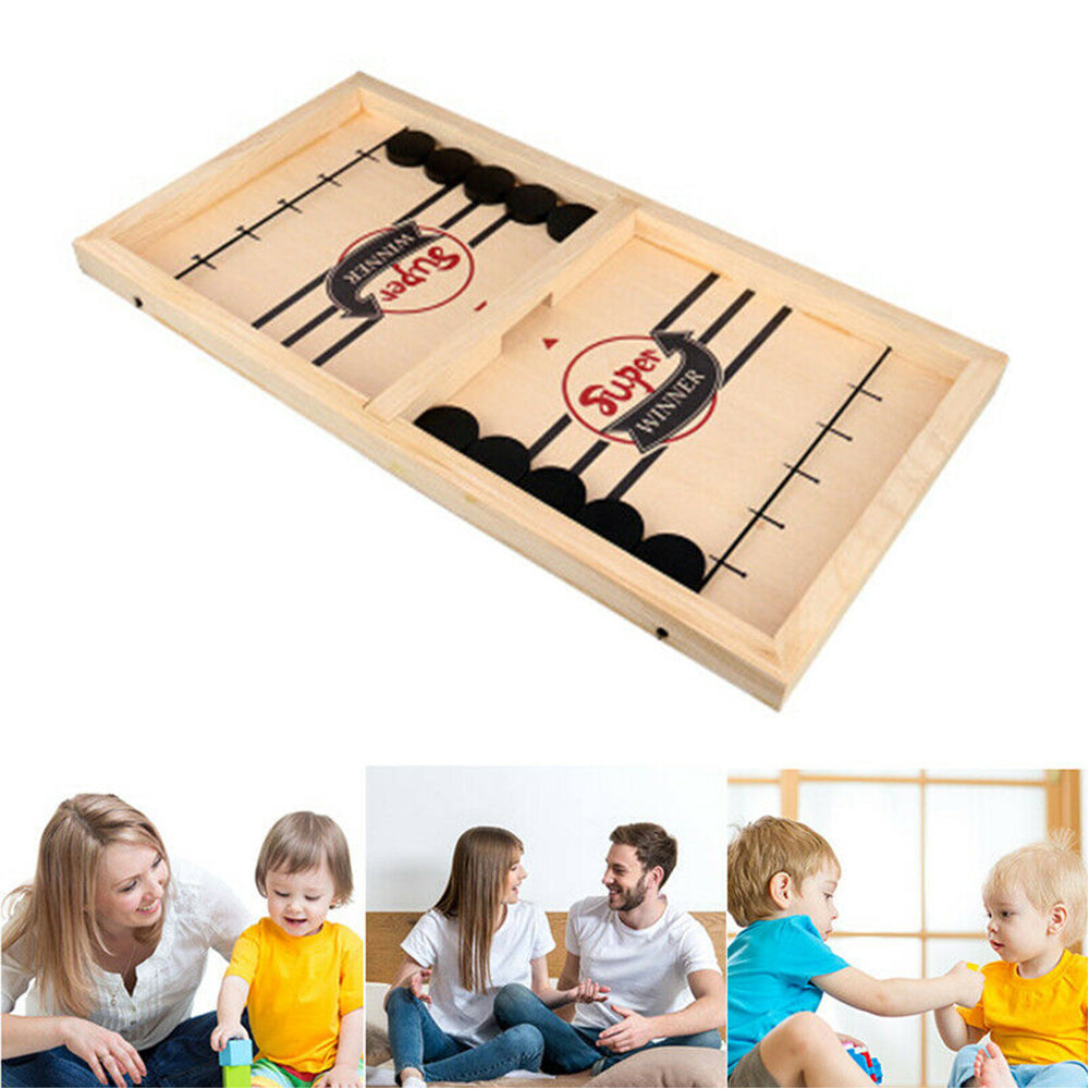 Fast Sling Puck Paced SlingPuck Winner Board Game Family Party Toys Chess Set V201-BBA2512WO8AU
