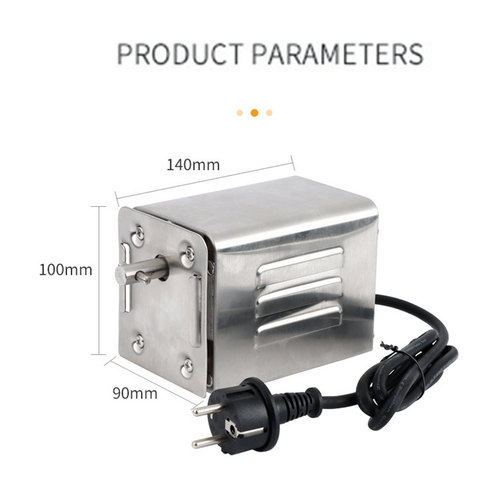 Electric BBQ Rotisserie Motor Spit Stainless Steel BBQ Campfire Motor AU Plug V201-BBQ0001SI8AU