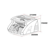 Australian currency notes Cash counter machine + Quantity digital display V201-BBZ0010DG8AU