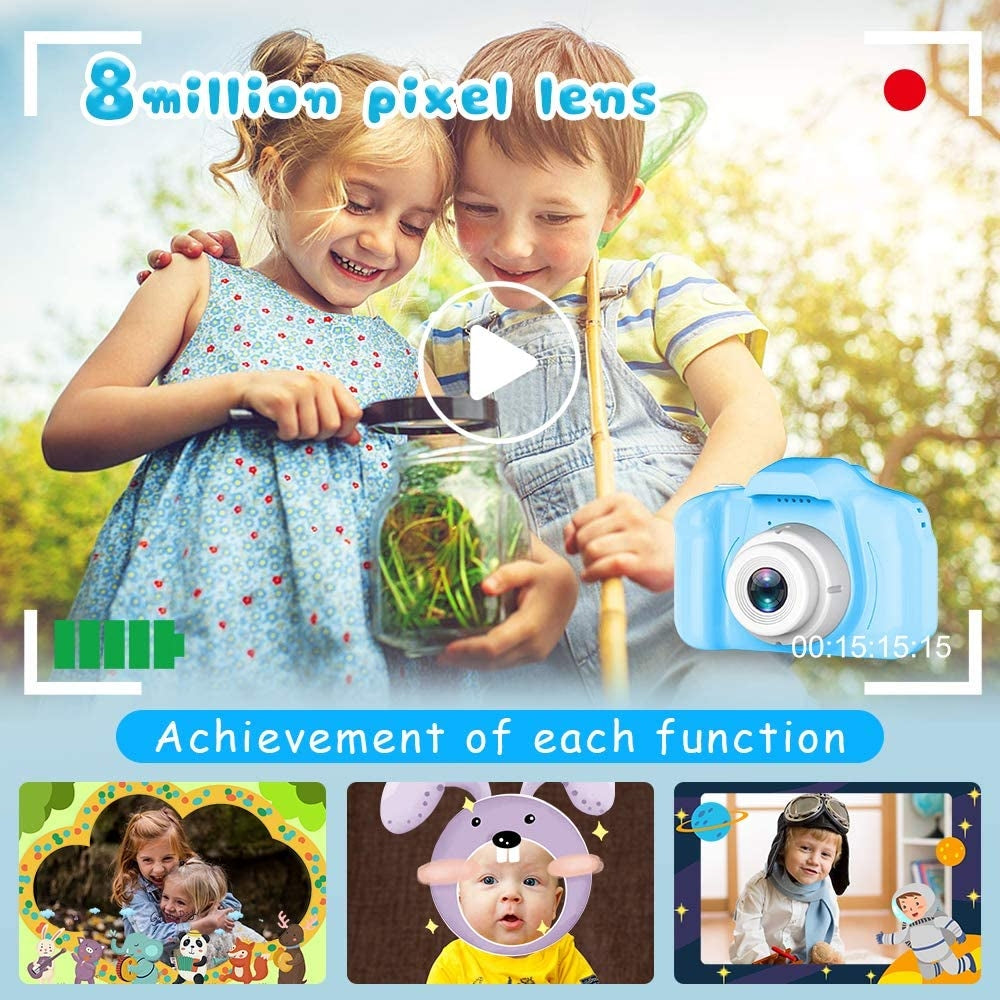 Mini Digital Children Camera Kids Camera 2.0" LCD Toy 32G Card HD V201-BBZ0211DB8AU