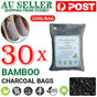30PCS Air Purifying Bags Activated Bamboo Charcoal Freshener for Car Home Shoes 200g V201-BBZ2021DG8AU6