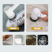 6in1 Electric Spin Scrubber Cordless Rechargeable Cleaning Brush with 6 Head Kit V201-BBZ5655WH8AU