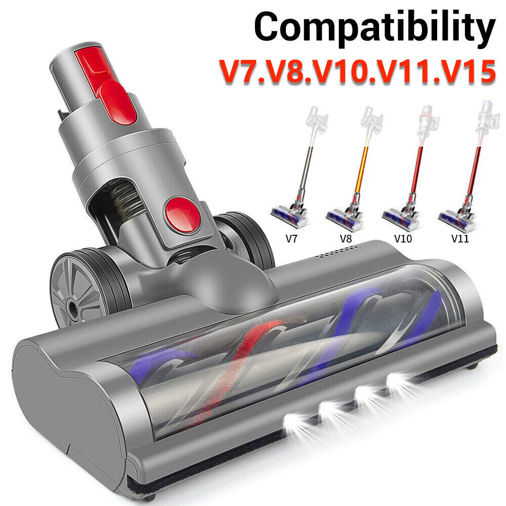 LED Roller Brush Head Floor Tool DYSON V7 V8 V10 V11 V15 SV12 SV14 Vacuum Carp V201-BCJHDDSY0001