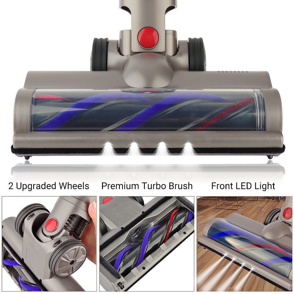 LED Roller Brush Head Floor Tool DYSON V7 V8 V10 V11 V15 SV12 SV14 Vacuum Carp V201-BCJHDDSY0001