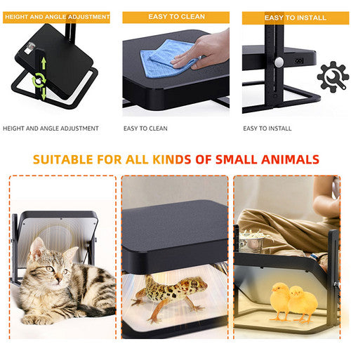 Chick Brooder Heating Plate Warmer Chicken Coop Brooding Heater Poultry Durable V201-BCJHDEGG0014