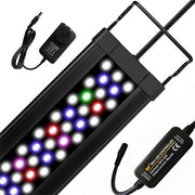 7-in-1 Aquarium Sand Washer Upgrade AU Plug / 15W 66LED RGBW Aluminum Shell Stand Light 40CM/28-Button Control V201-BCJHDHLYG118