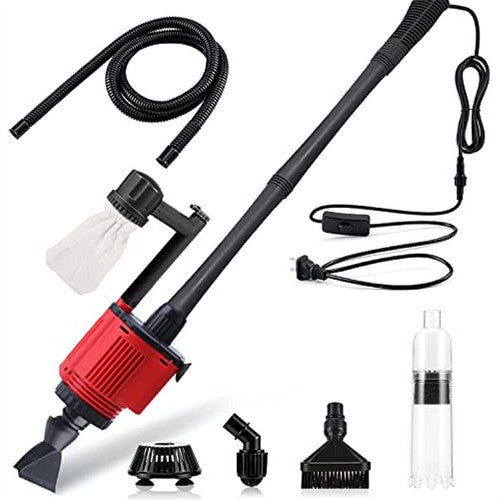 7-in-1 Aquarium Sand Washer Upgrade AU Plug / 15W 66LED RGBW Aluminum Shell Stand Light 40CM/28-Button Control V201-BCJHDHLYG118