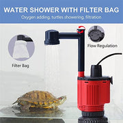 7-in-1 Aquarium Sand Washer Upgrade AU Plug / 15W 66LED RGBW Aluminum Shell Stand Light 40CM/28-Button Control V201-BCJHDHLYG118