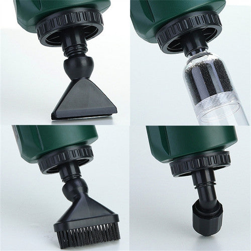36W aquarium sand washer with plug adapter & 15W 66LED RGBW aluminum shell bracket light 40CM/28-key control V201-BCJHDHLYG218