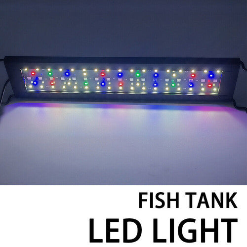 36W aquarium sand washer with plug adapter & 15W 66LED RGBW aluminum shell bracket light 40CM/28-key control V201-BCJHDHLYG218